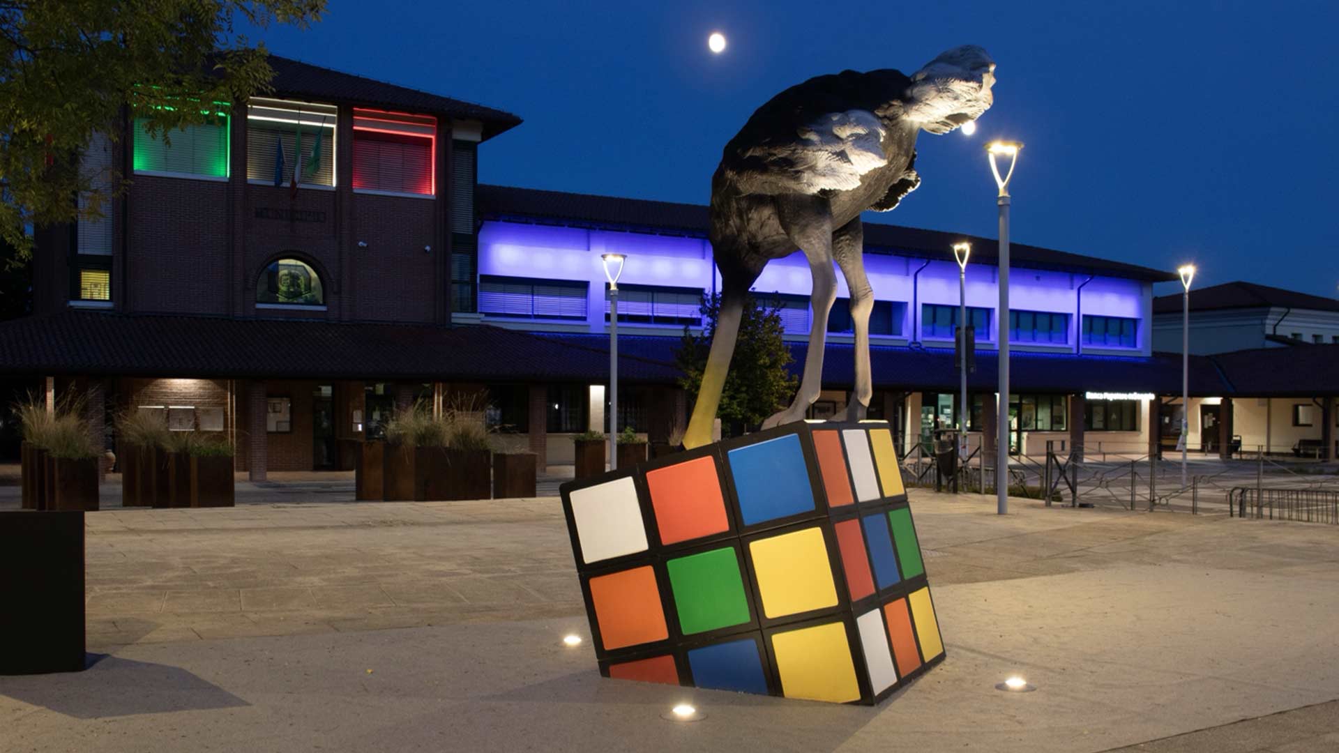 Struzzo Rubik by Stefano Bombardieri