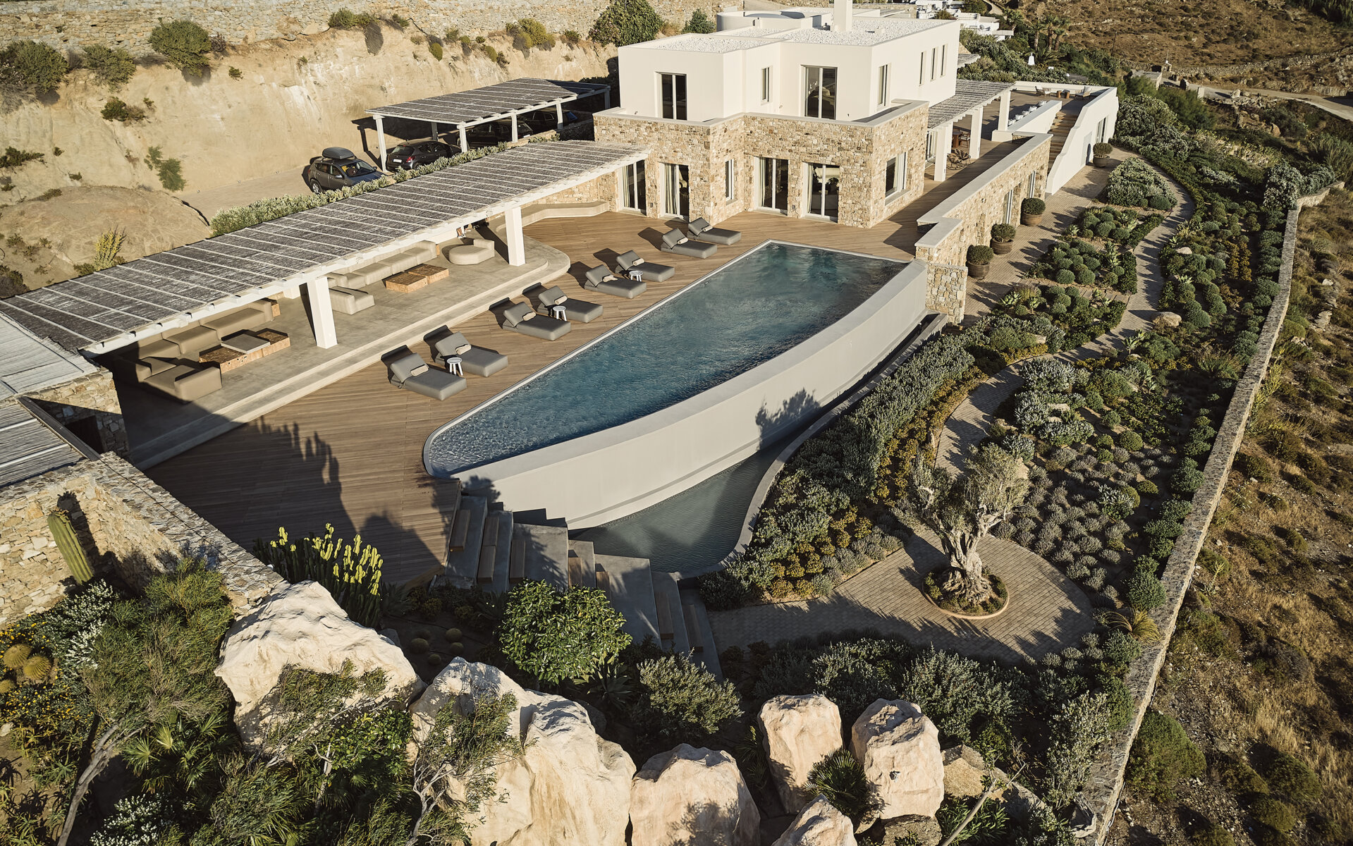 AAA Rock Villa, Mykonos - Grecia, 2021